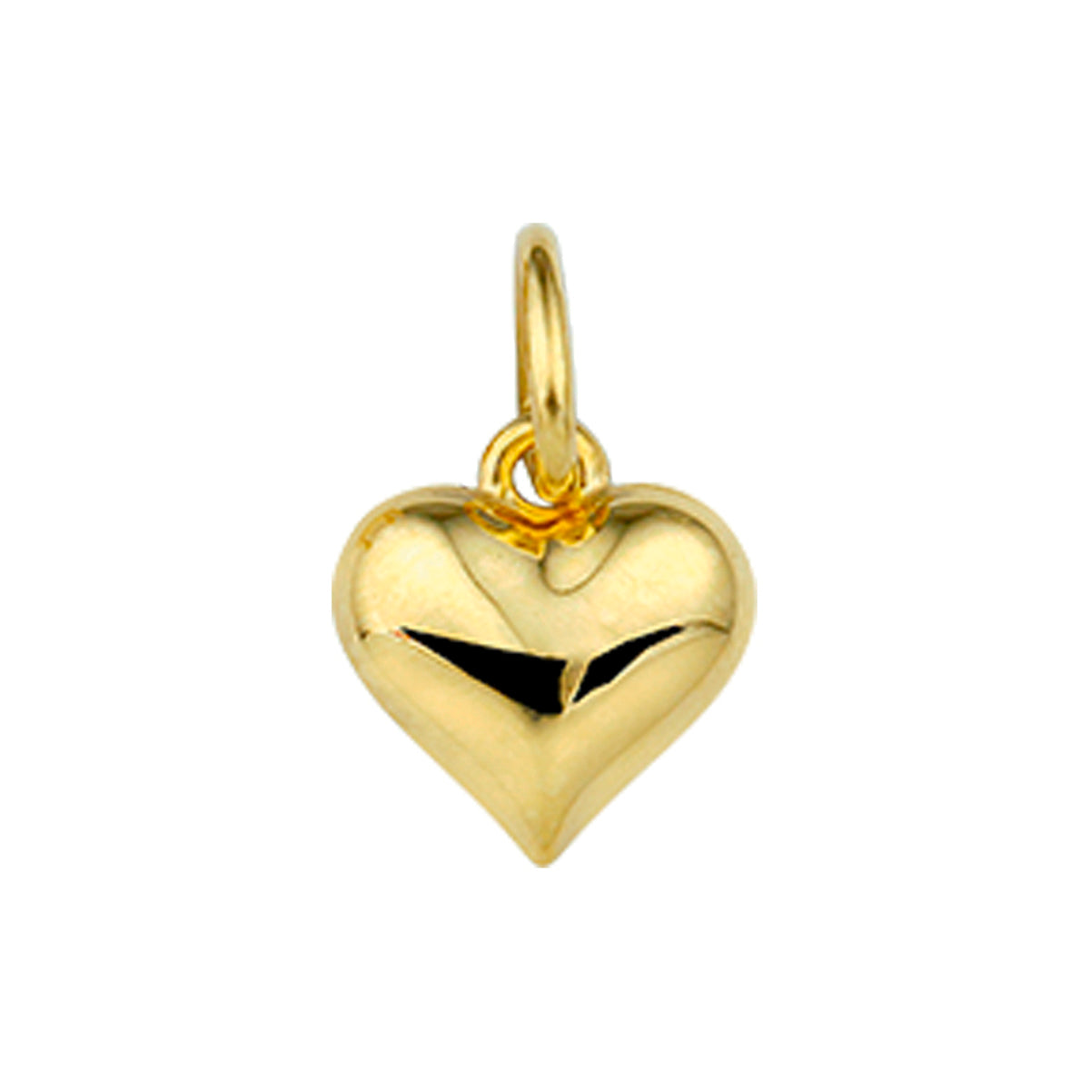 Hanger hart 14k geelgoud