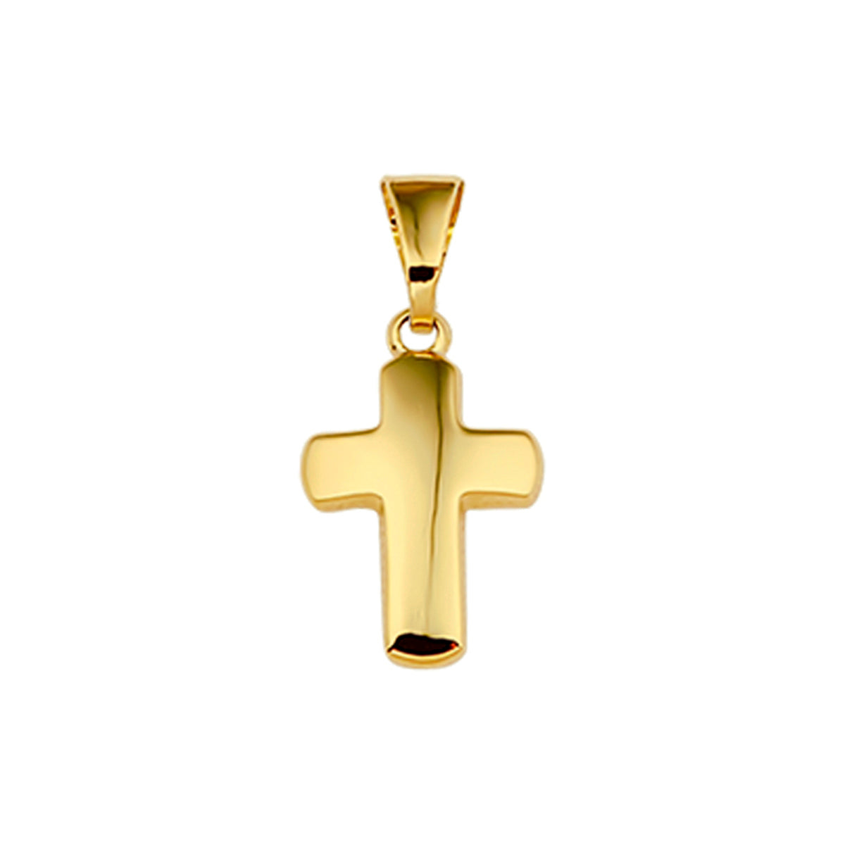 Hanger kruis 14k geelgoud