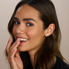 Neusknopje hart 14k geelgoud