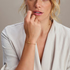 Armband infinity 16,5 + 2 cm 14k geelgoud