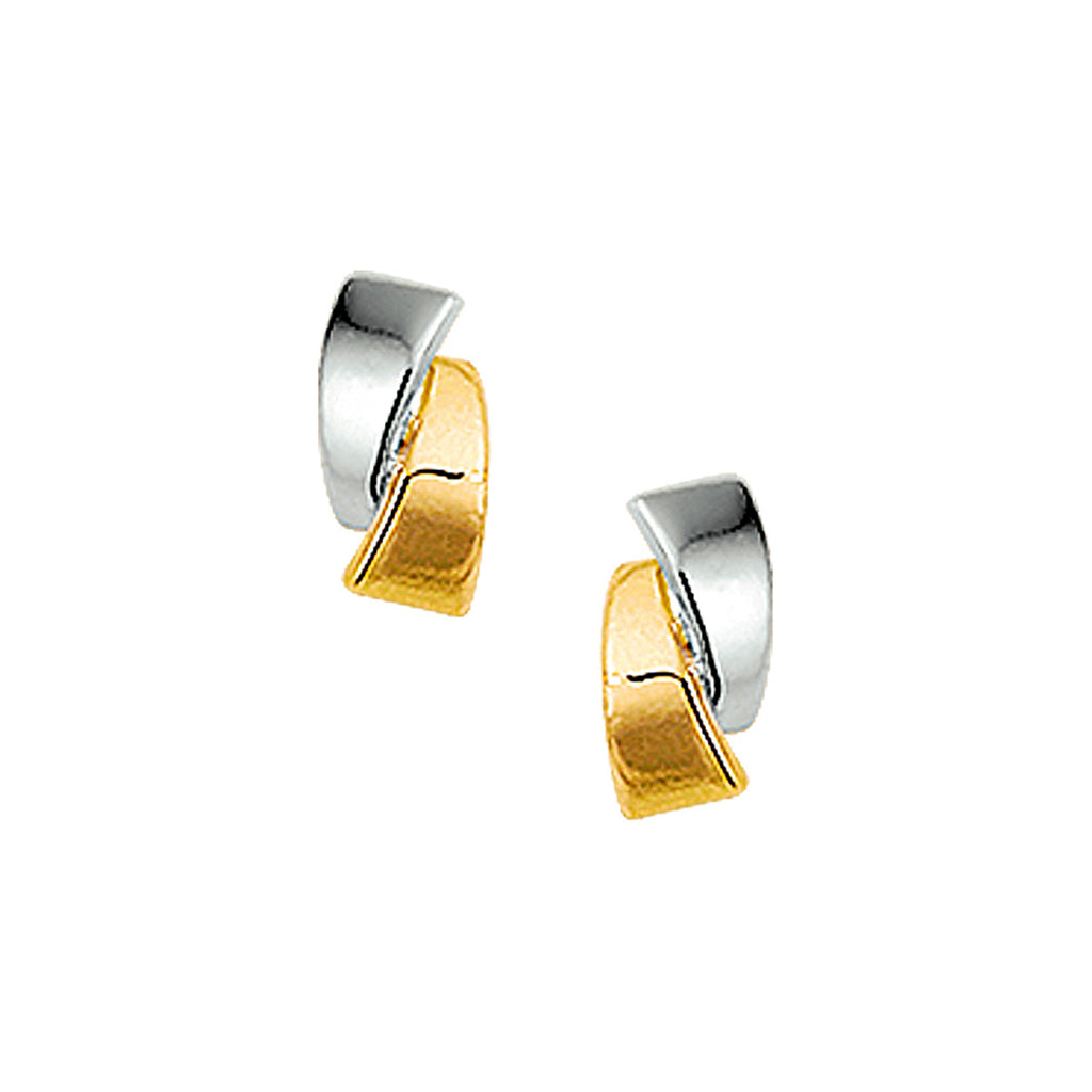 Oorknoppen 14k geelgoud