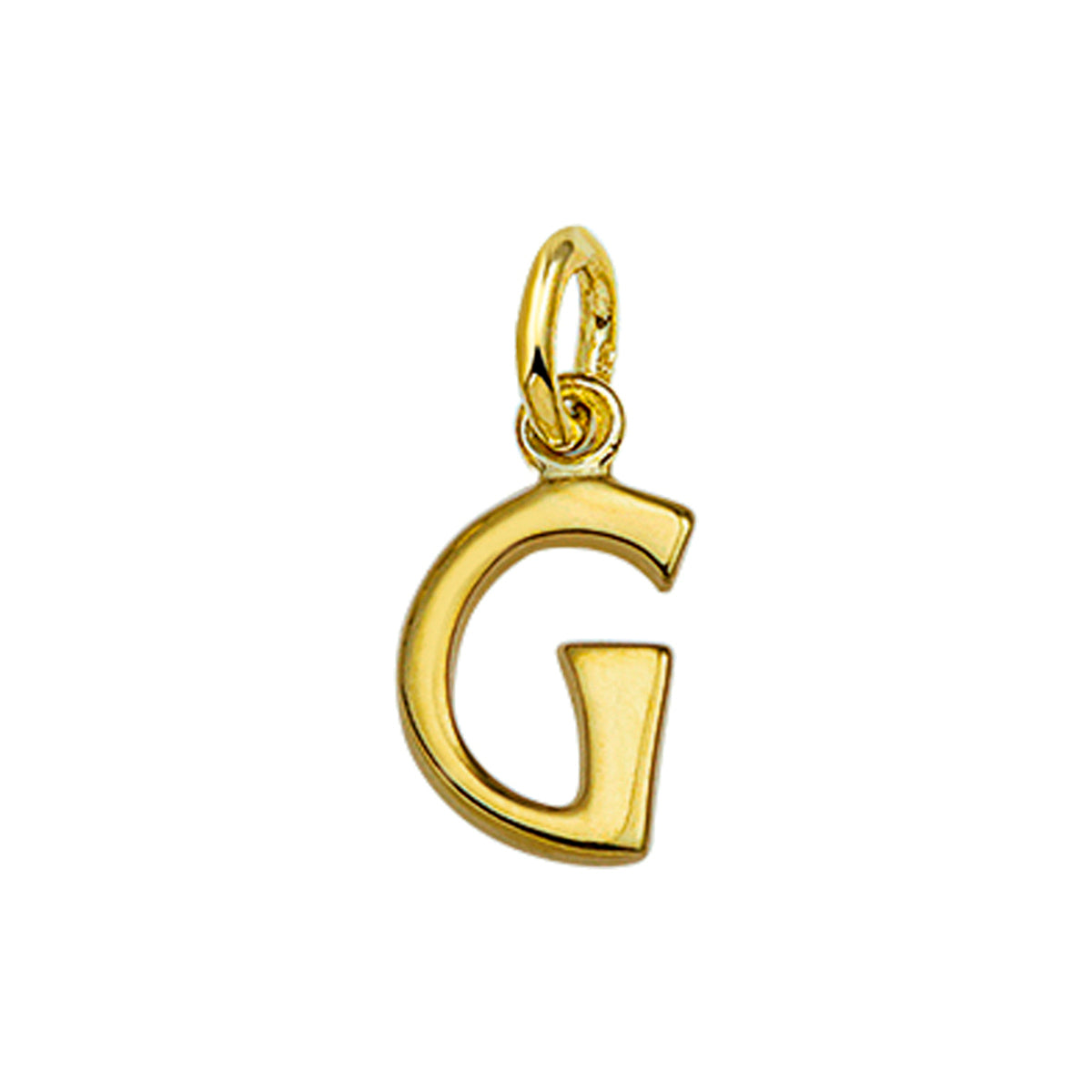 Hanger letter g 14k geelgoud