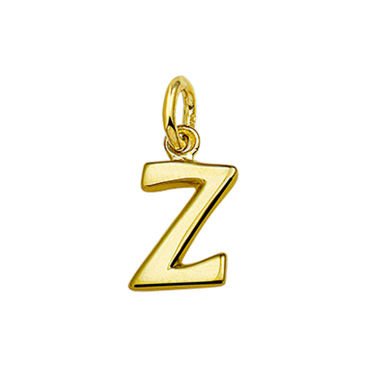 Hanger letter z 14k geelgoud