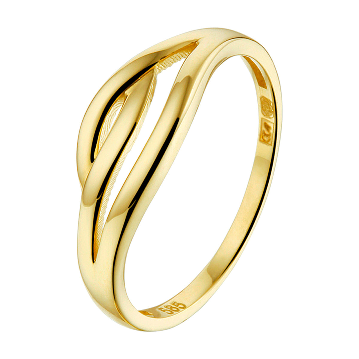Ring 14k geelgoud