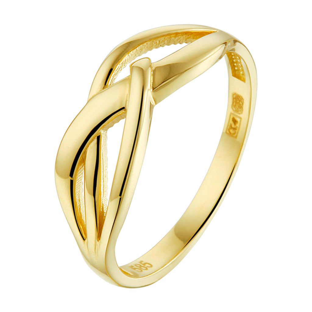 Ring 14k geelgoud