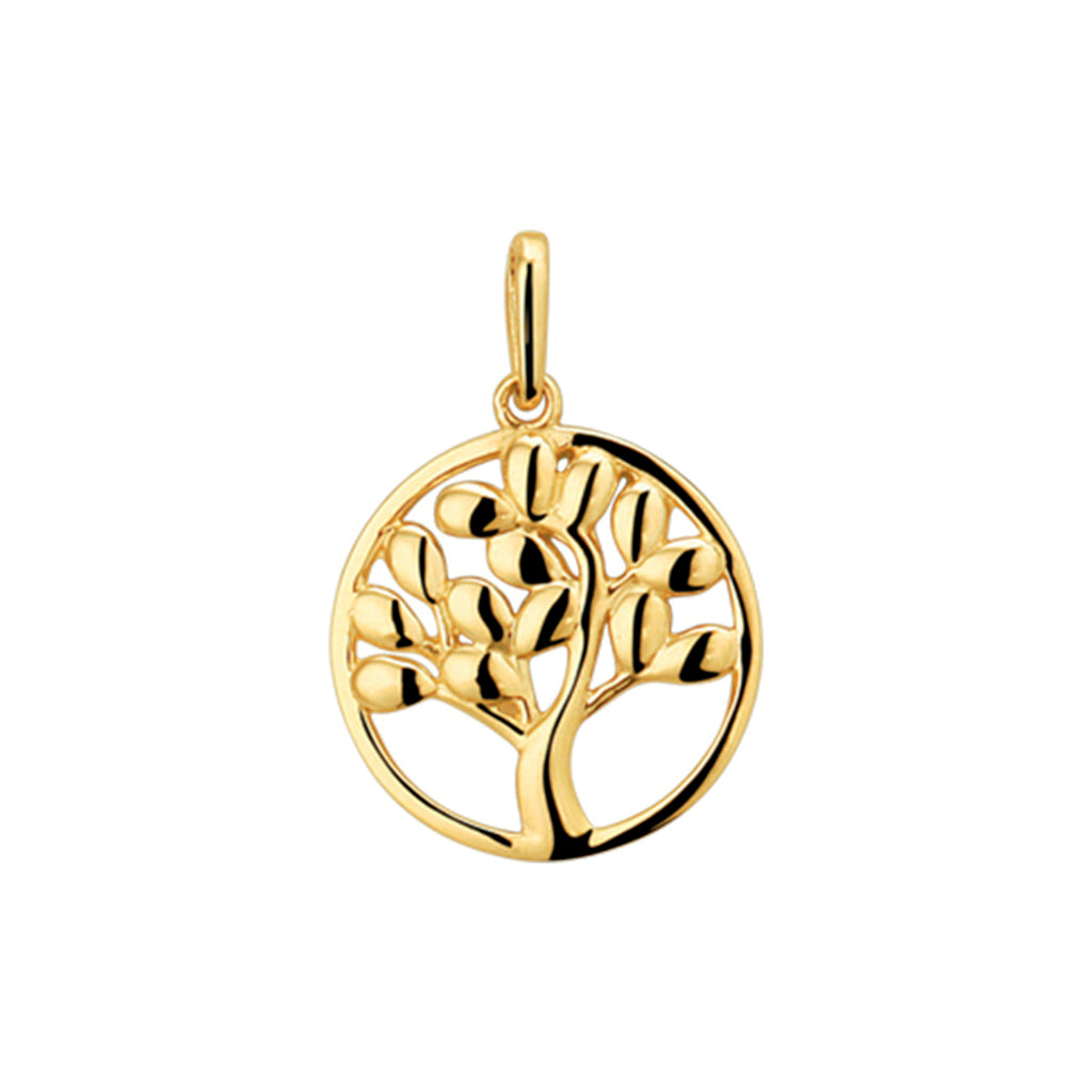Hanger levensboom 14k geelgoud
