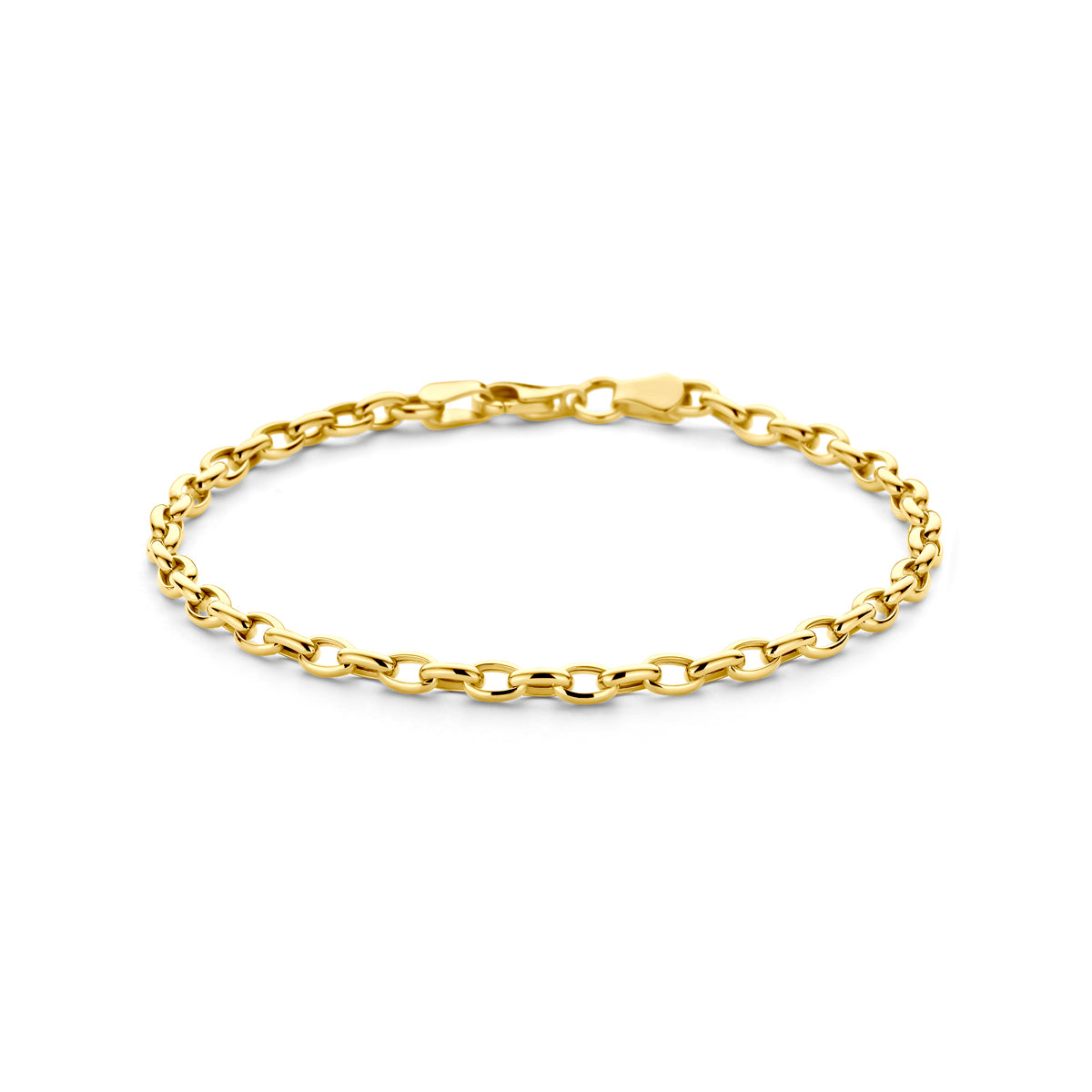 Armband anker 3,1 mm 18,5 cm 14k geelgoud