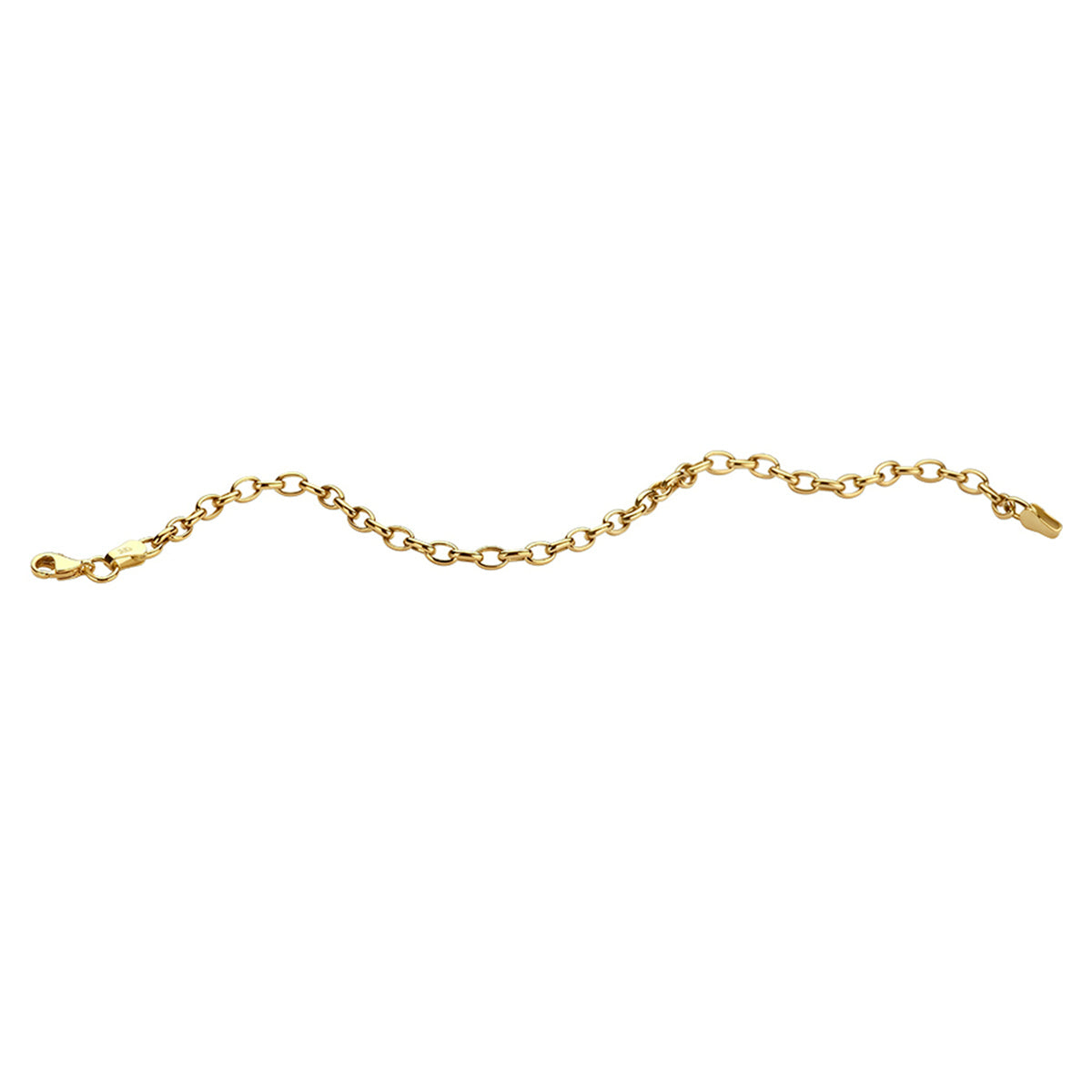 Armband anker 3,1 mm 18,5 cm 14k geelgoud