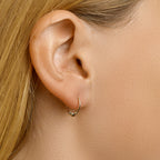 Oorringen bolletjes 14k geelgoud