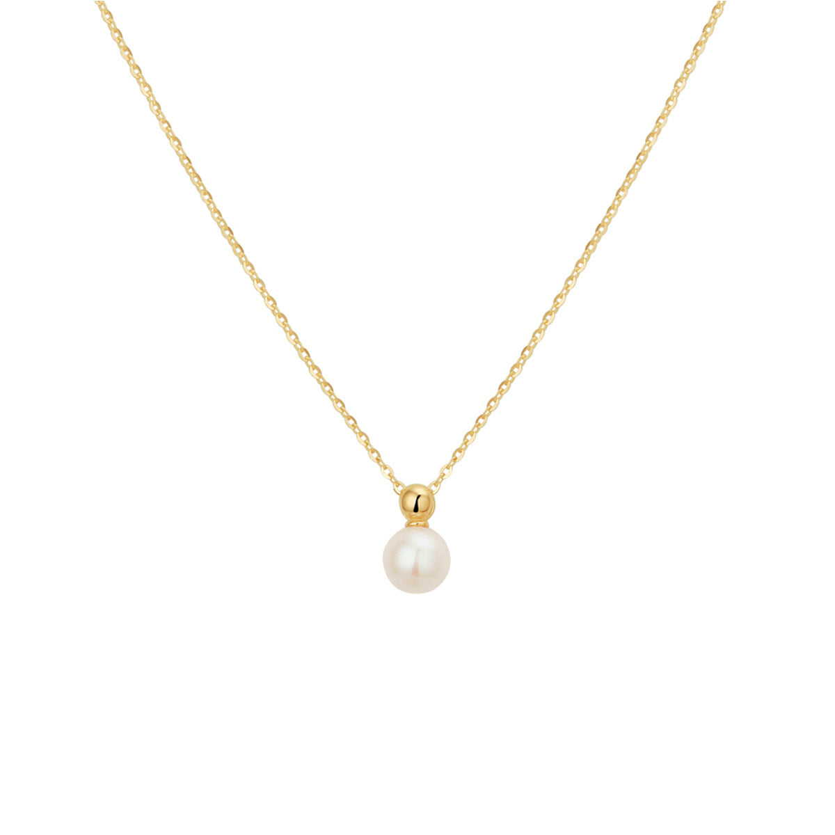 Collier parel 41 - 43 - 45 cm 14k geelgoud