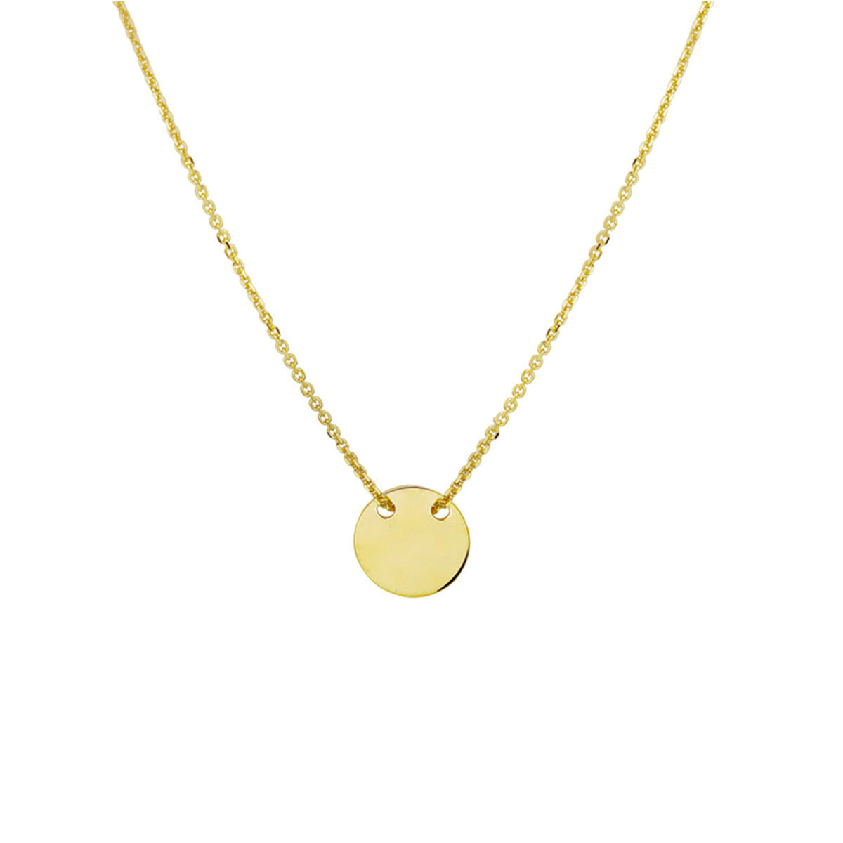 Collier rondje 1,0 mm 40 - 42 cm 14k geelgoud