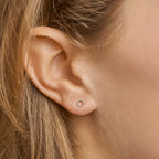 Oorknoppen 14k geelgoud