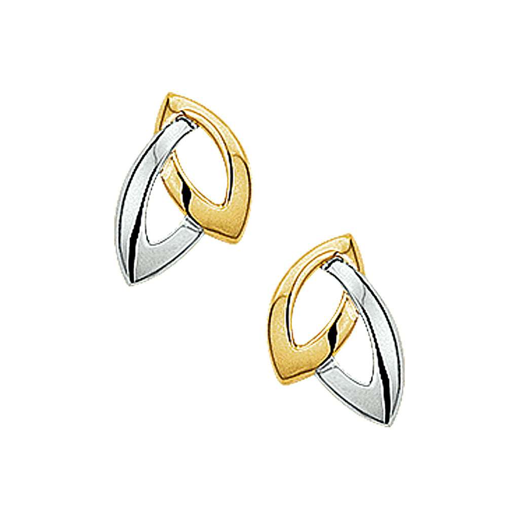 Oorknoppen 14k geelgoud