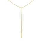 Collier balkje 45 - 47 - 49 cm 14k geelgoud