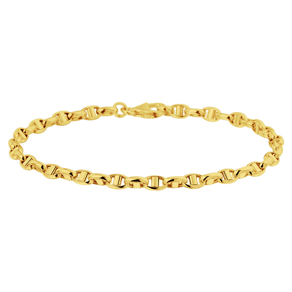 Armband 3,5 mm 18,5 cm 14k geelgoud