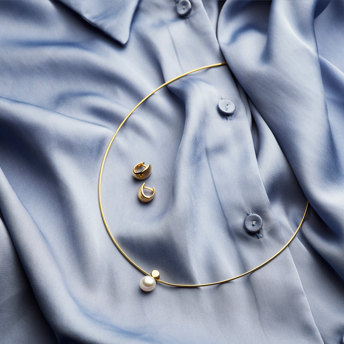 Klapoorringen 14k geelgoud