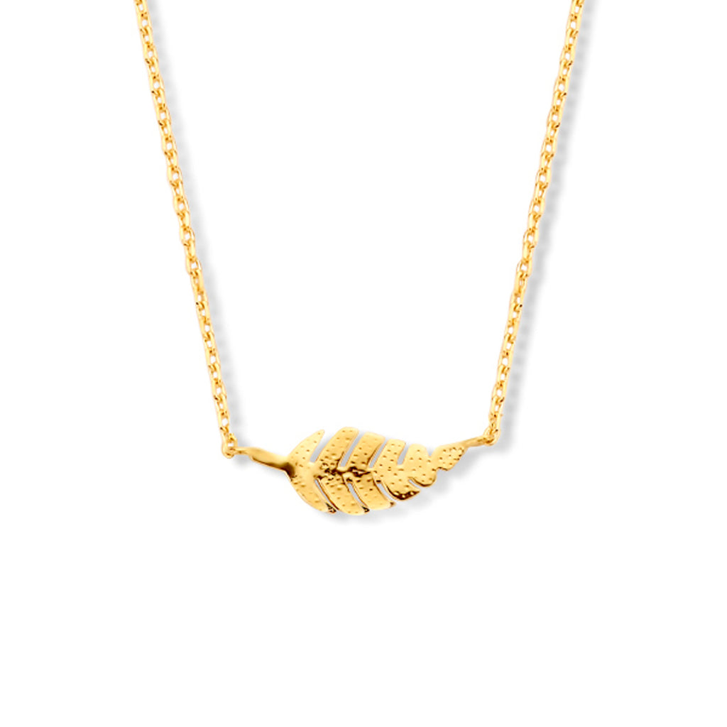 Collier veer 40 - 42 - 44 cm 14k geelgoud