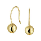 Oorhangers bol franse haak 14k geelgoud