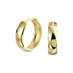 Klapoorringen 14k geelgoud