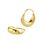 Oorringen 14k geelgoud
