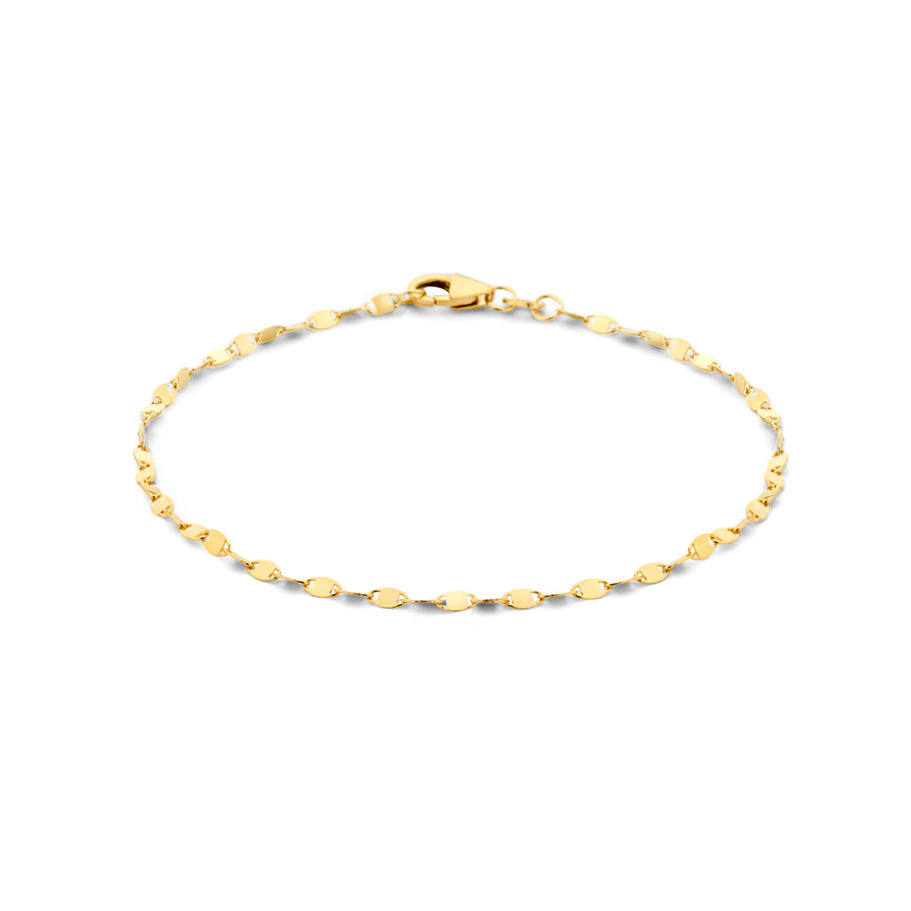 Armband 2,0 mm 18 cm 14k geelgoud