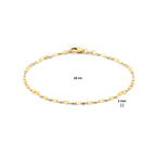 Armband 2,0 mm 18 cm 14k geelgoud