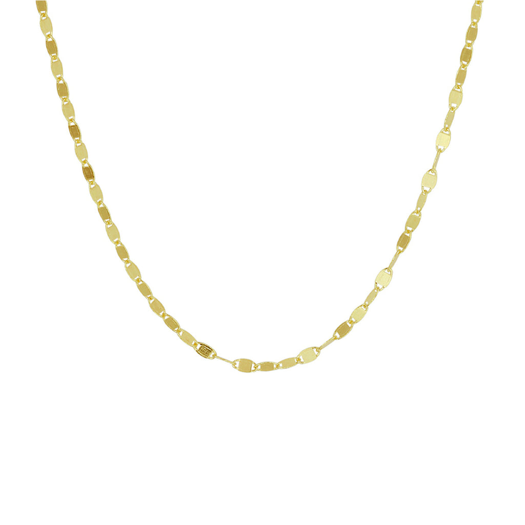 Collier 2,0 mm 45 cm 14k geelgoud