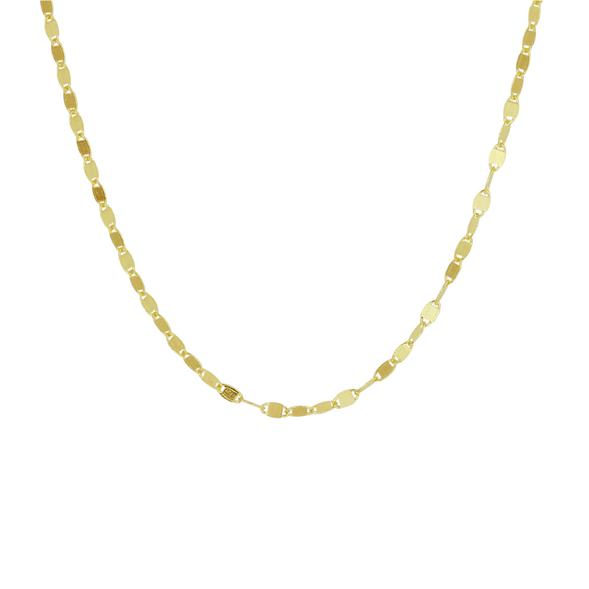 Collier 2,0 mm 45 cm 14k geelgoud