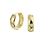 Klapoorringen 14k geelgoud