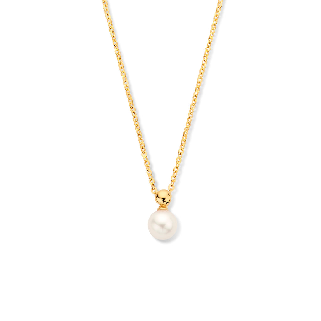 Collier parel 1,1 mm 41 - 43 - 45 cm 14k geelgoud