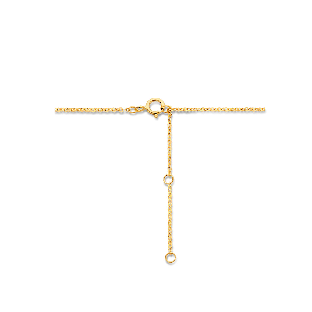 Collier parel 1,1 mm 41 - 43 - 45 cm 14k geelgoud