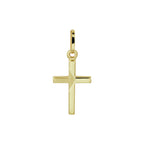 Hanger kruis 14k geelgoud