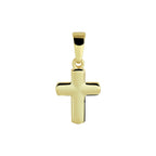 Hanger kruis 14k geelgoud