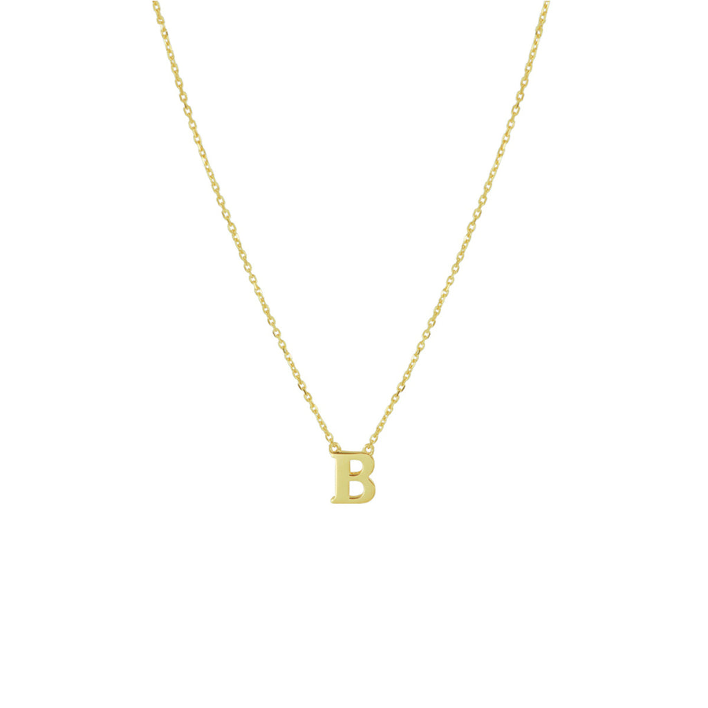 Collier letter 40 - 42 - 44 cm 14k geelgoud