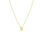 Collier letter 40 - 42 - 44 cm 14k geelgoud