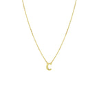 Collier letter 40 - 42 - 44 cm 14k geelgoud