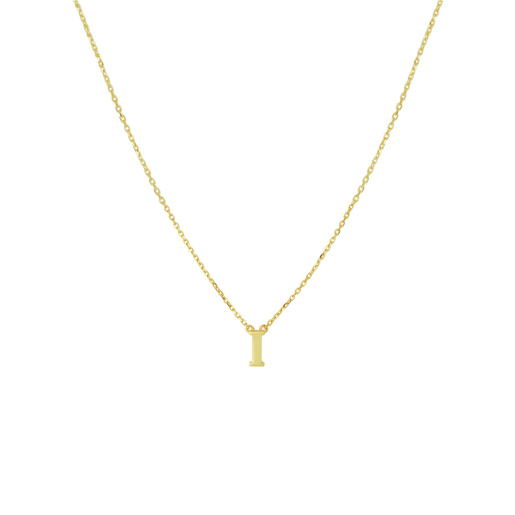 Collier letter 40 - 42 - 44 cm 14k geelgoud
