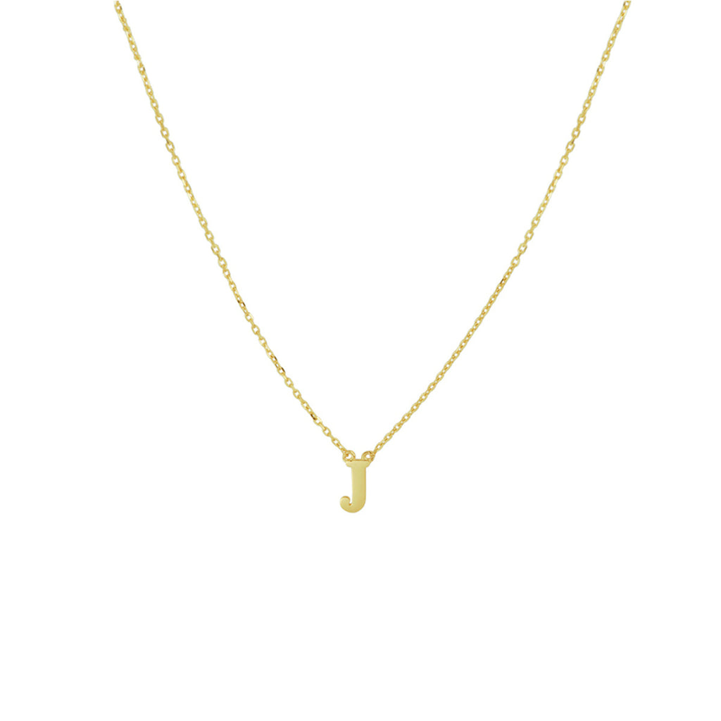 Collier letter 40 - 42 - 44 cm 14k geelgoud