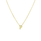 Collier letter 40 - 42 - 44 cm 14k geelgoud