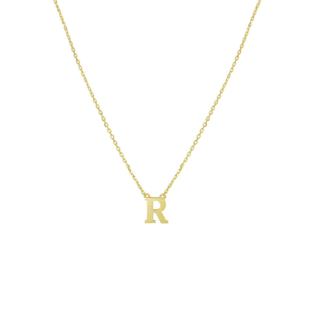 Collier letter 40 - 42 - 44 cm 14k geelgoud