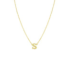 Collier letter 40 - 42 - 44 cm 14k geelgoud