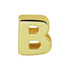 Hanger letter 14k geelgoud