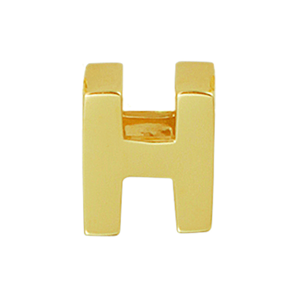 Hanger letter 14k geelgoud
