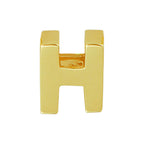 Hanger letter 14k geelgoud