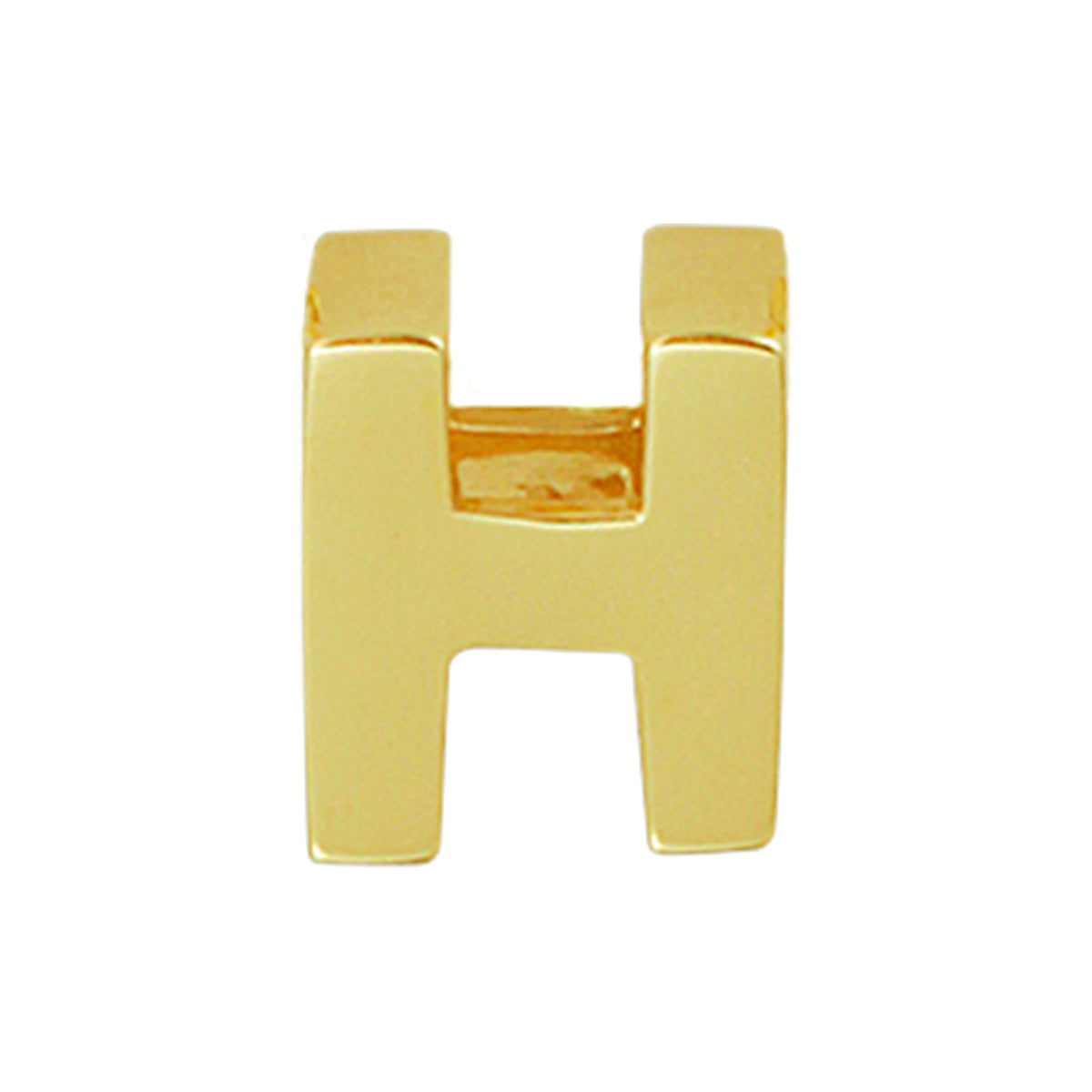 Hanger letter 14k geelgoud
