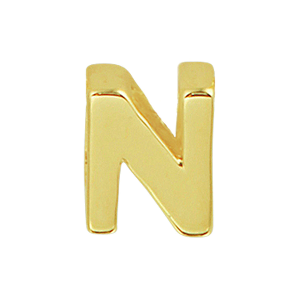 Hanger letter 14k geelgoud