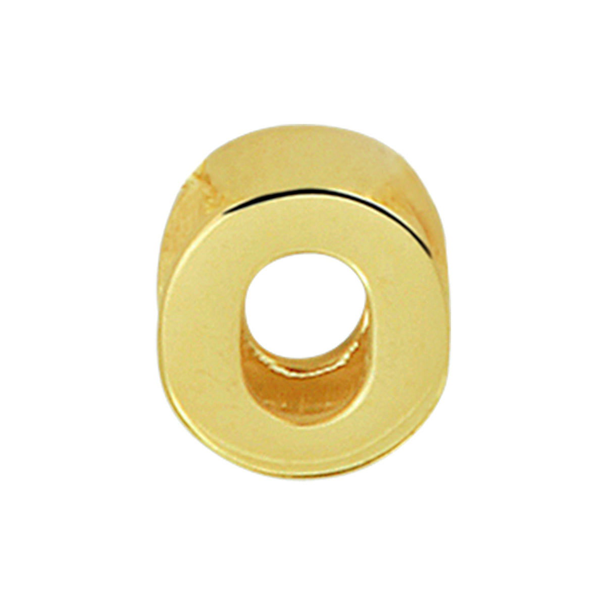 Hanger letter 14k geelgoud