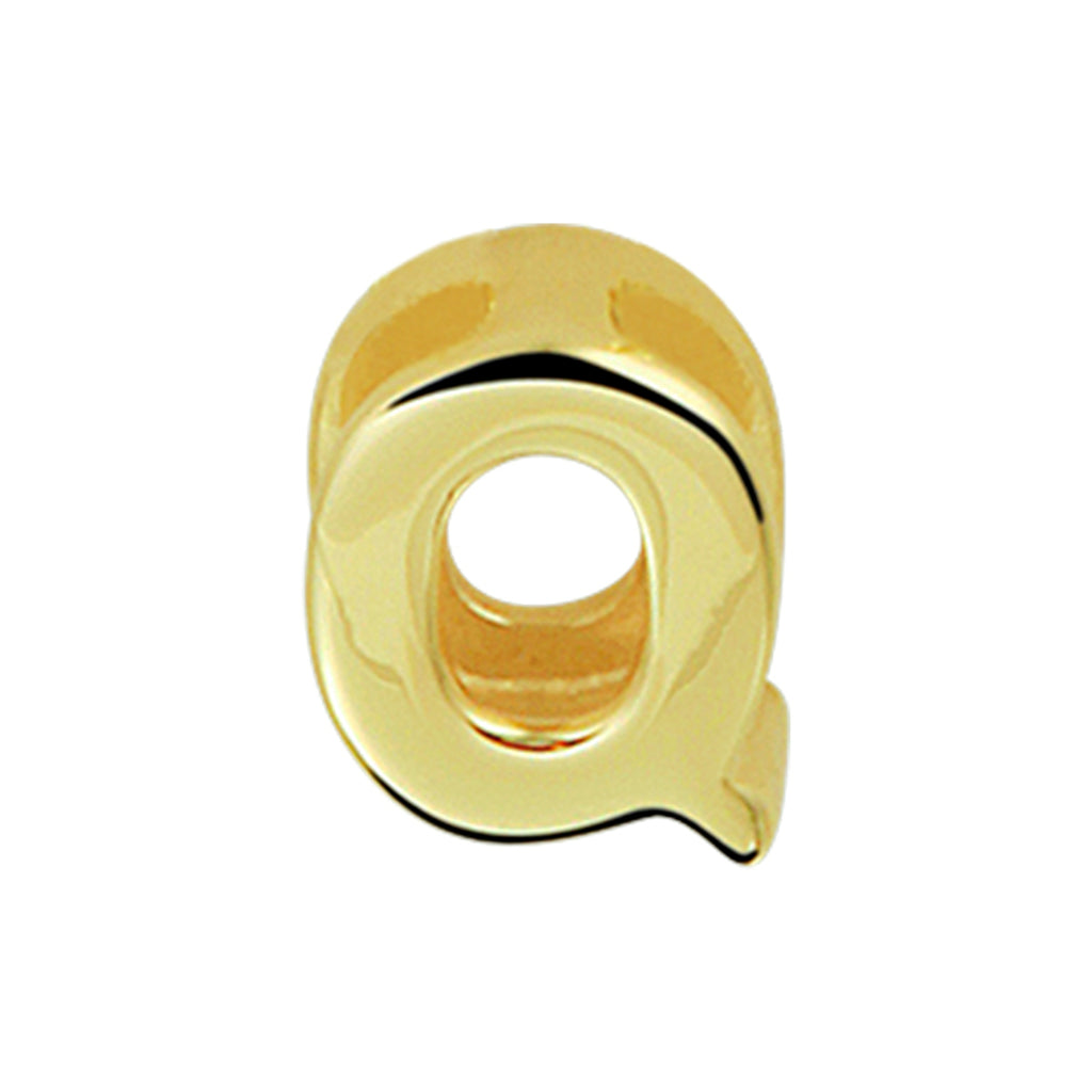Hanger letter 14k geelgoud