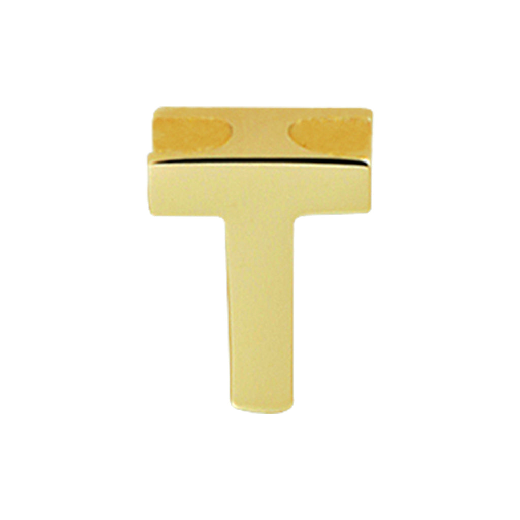 Hanger letter 14k geelgoud