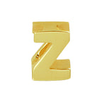 Hanger letter 14k geelgoud